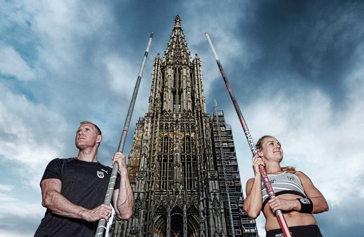 Ulmerleben CityJump Stabhochsprung